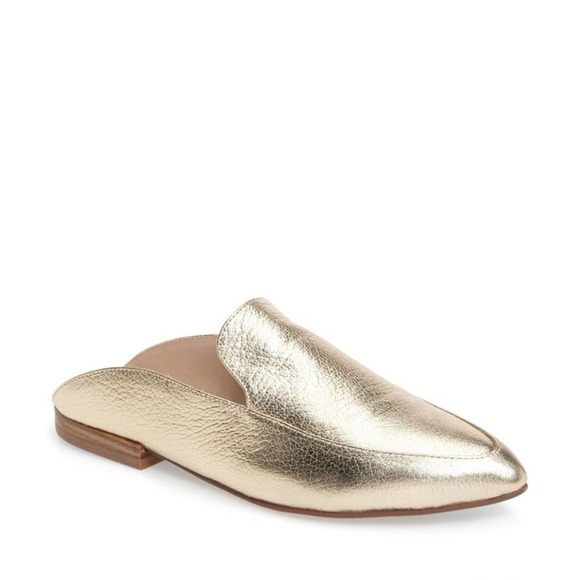 Chinese Laundry Shoes - KRISTIN CAVALLARI X CHINESE LAUNDRY Gold Mules